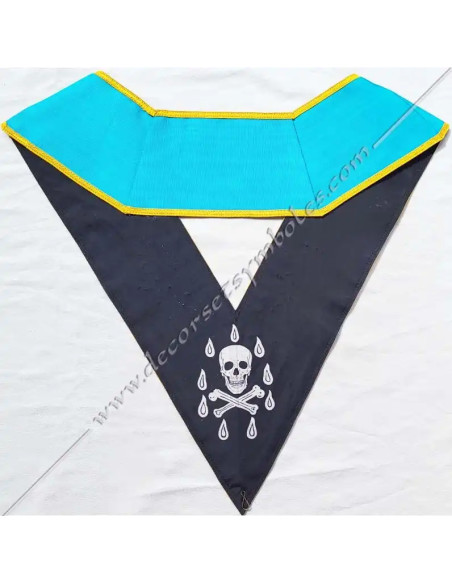 VRF051-collars-sashes-ribbons-masonic-fm-worshipful-masters-French-rites-groussiers-decorations