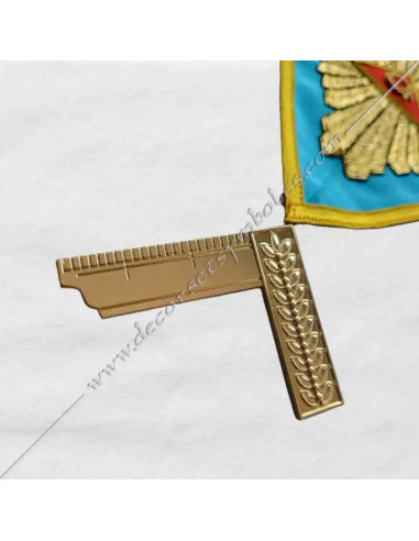 VRF051-collars-sashes-ribbons-masonic-worshipful-masters-French-fm-rites-groussiers-decorations