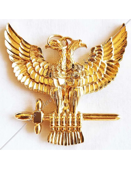 MSC350-masonic jewellery-pendants-eagles-30th-30-degrees-aasr-memphis-collars-gold-gifts-souvenirs-fm