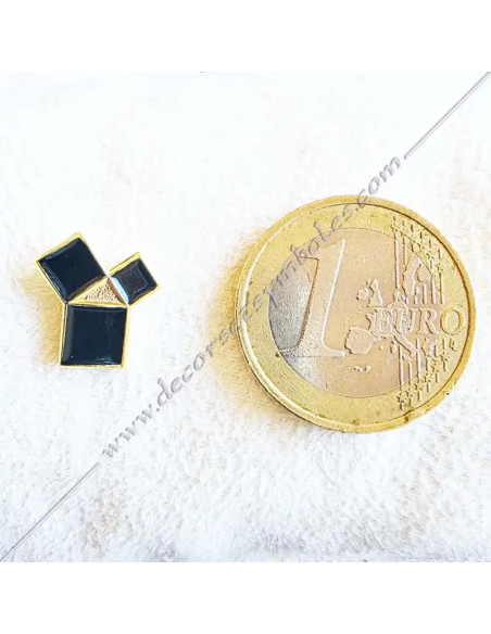PIN006-masonic-pins-Pythagorean-pins-black-harmony-proportions-truth-fm-gifts-decorations
