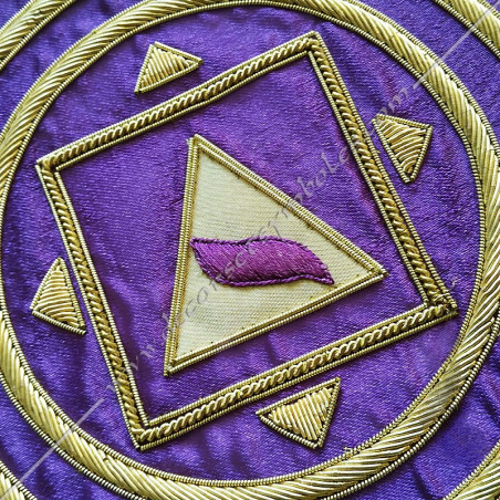 Masonic apron of Sublime Maitre Grand Œuvre of the 30th degree of GOE