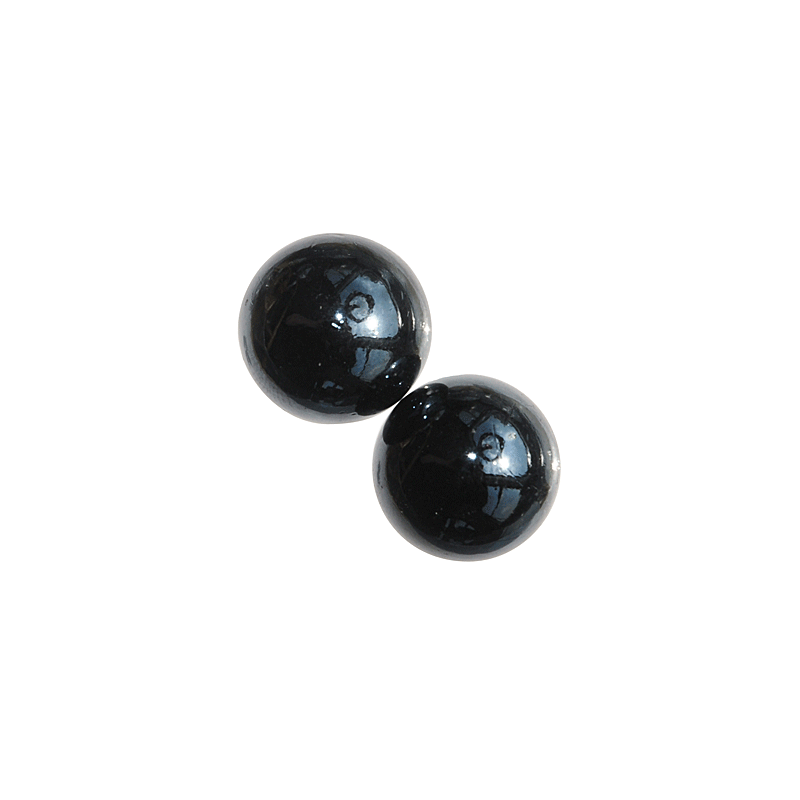Black masonic balls mother of pearl for lodge voting
