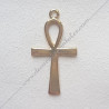 Masonic Ankh cross pendant, gilded in fine gold