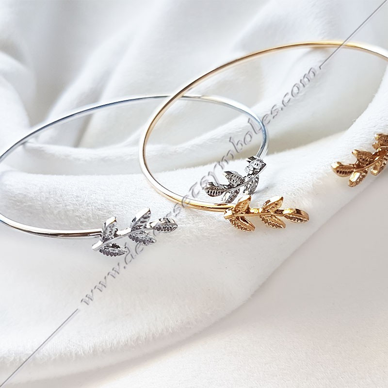 BFM100-Bracelets-maconnique-jonc-acacia-acier-or-argent-bijoux-fantaisie-cadeaux-femmes-decors-symboles-fm