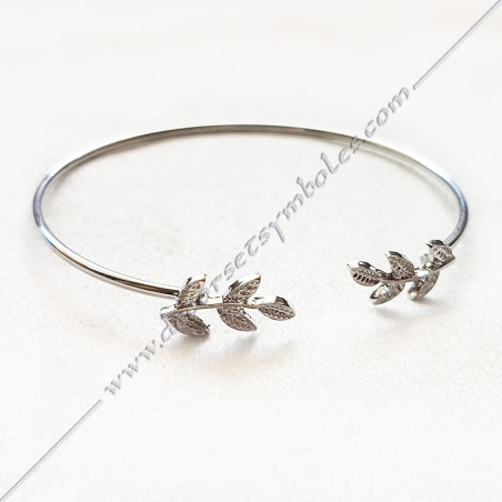 BFM100-Bracelets-maconnique-jonc-acacia-acier-or-argent-bijoux-fantaisie-cadeaux-femmes-fm-decors-symboles