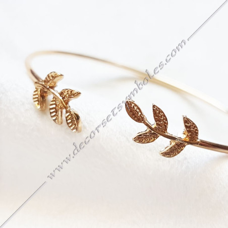 BFM100-Bracelets-maconnique-jonc-acacia-acier-or-argent-bijoux-fantaisie-cadeaux-fm-femmes-decors-symboles