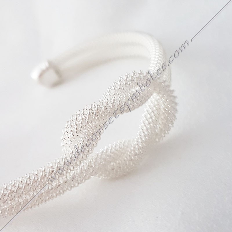 Masonic bracelet cuff love lakes adaptable white sparkling