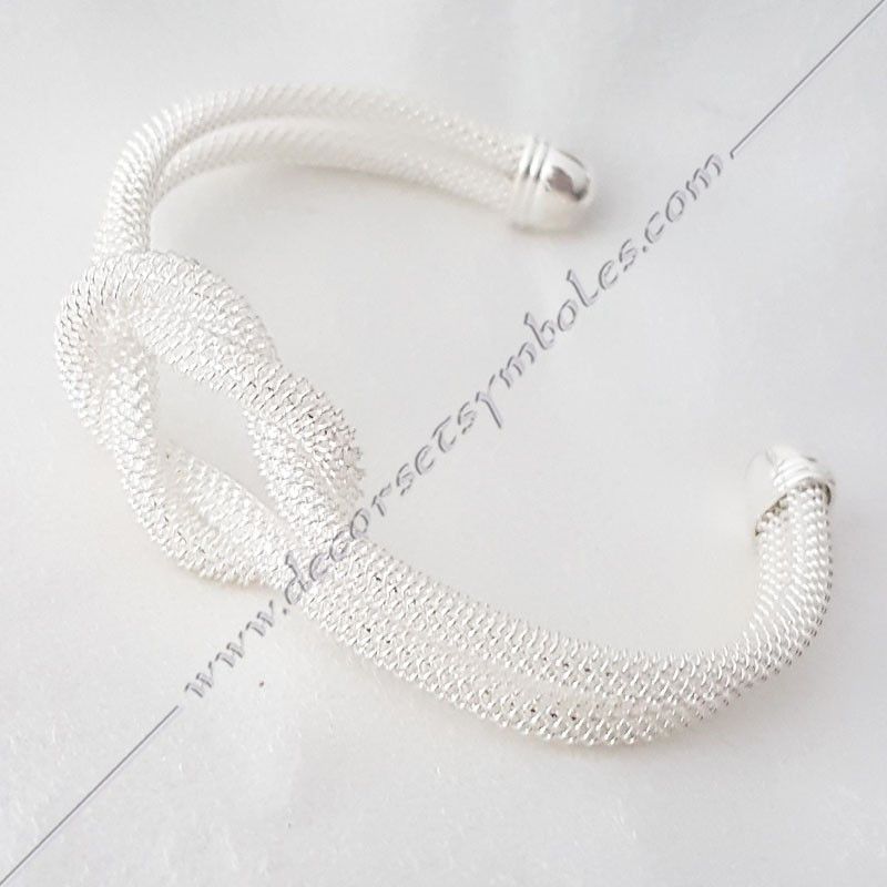 Masonic bracelet cuff love lakes adaptable white sparkling