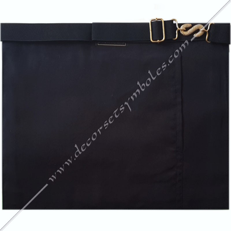 Masonic apron of the 9th degree of the Memphis Misraim Rite hand embroidered
