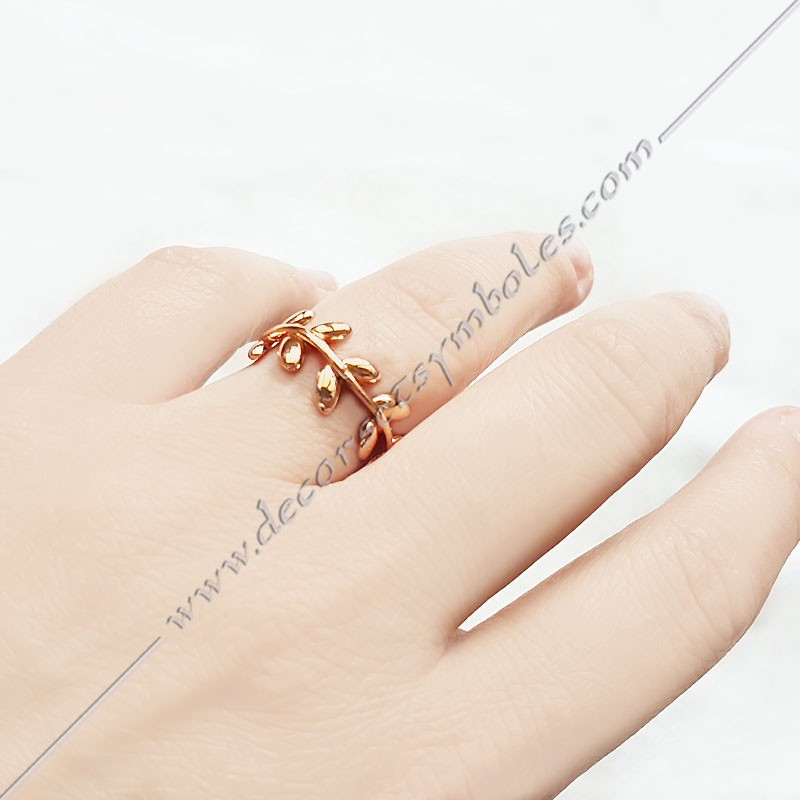 bague-maconnique-bijoux-loges-or-ajustable-cadeaux-femmes-franc-maconnerie- feuilles-branches-acacia-decors-fm