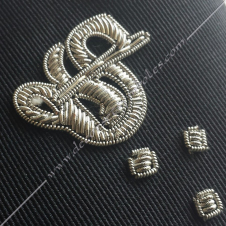 KAES masonic lcollar of the 30th degree of the Memphis Misraim Rite