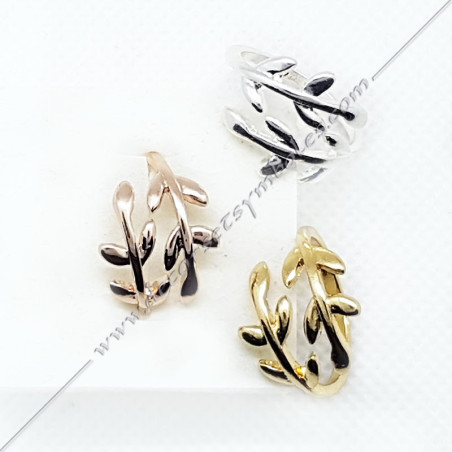 bagues-maconniques-bijoux-loges-or-argent-rose-cadeaux-femmes-franc-maconnerie- feuilles-branches-acacia-decors-symboles