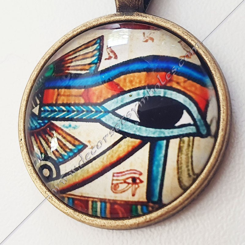 MSC300-collier-pendentif-maconnique-bijoux-oeil-horus-oudjat-vieille-egyptien-memphis-set-osiris-decors-fm-symbole