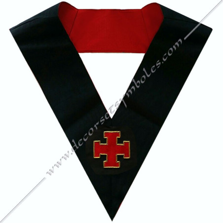Collar of Officer Knight Great Treasurer of 18th degree of AASR, ancient and Accepted Scotish Rite. Masonic accessories, fm