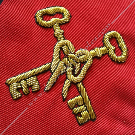 HRA116-sautoir-cordon-maconnique-officier-18eme-degre-reaa-chevalier-grand-tresorier-atelier-perfection-fm