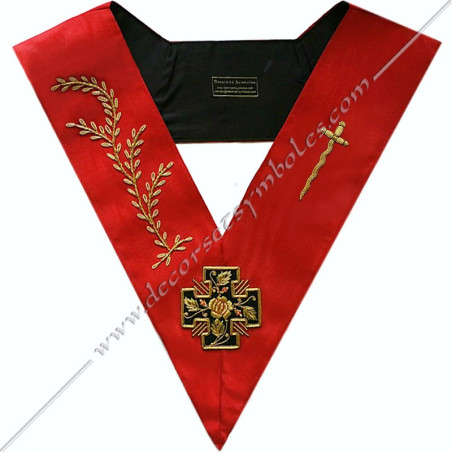 HRA117-sautoir-cordon-maconnique-officier-18eme-degre-reaa-chevalier-gardien-tour-couvreur-atelier-perfection-fm
