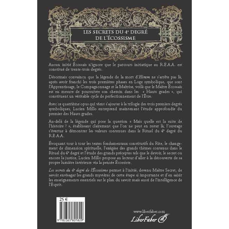 liber-faber-lucien-millo-secrets-4eme-degre-ecossisme-decors-rituels-maconniques-esoterisme-religions-franc-maconnerie-fm