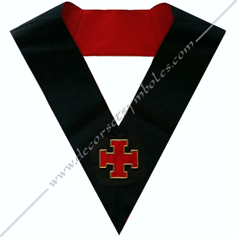 Masonic Collar of Officer Very Excellent Master Chancellor of Dispatches of 18th degree of AASR (Ancient and Accepted Scotish Ri