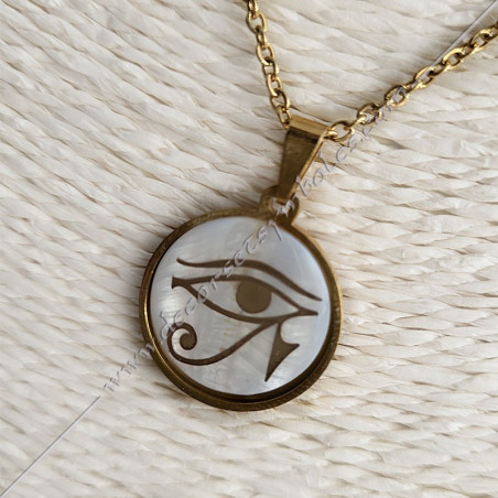MSC320-pendants-chains-masonic-woman-oudjat-eye-horus-pearl-gold-memphis-misraim-fm