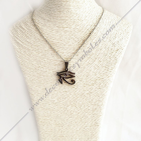 MSC330-pendentifs-colliers-medaillons-maconniques-argent-oeil-horus-oudjat-femmes-cadeaux-rite-fm-memphis-misraim
