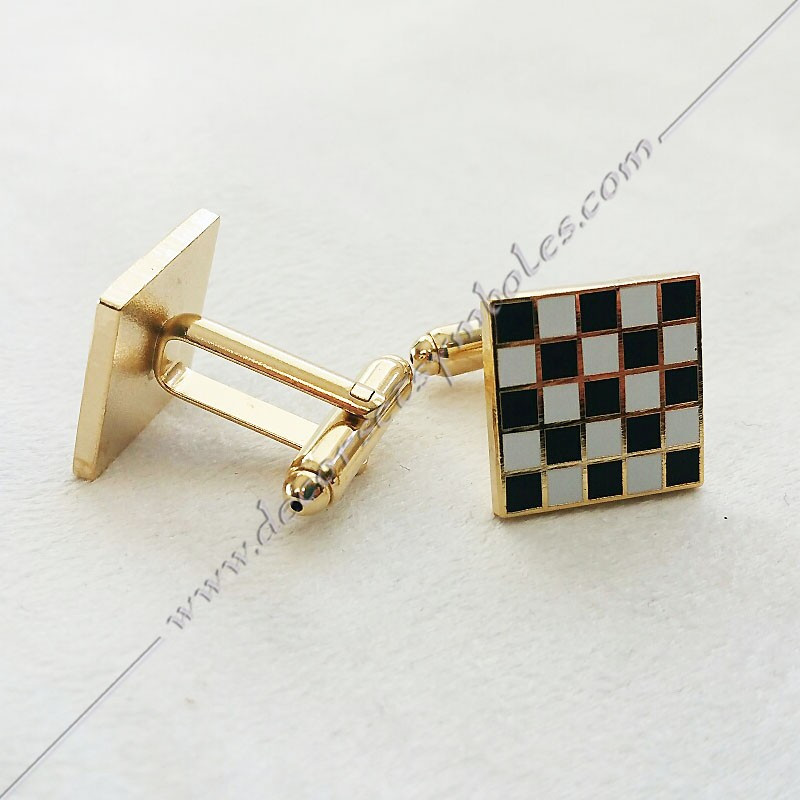 BMA015-boutons-manchettes-maconniques-symboles-fm-paves-mosaiques-bijoux-decors-cadeaux-objets