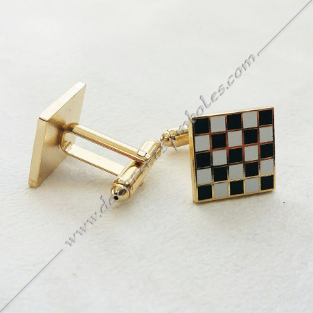 BMA015-boutons-manchettes-maconniques-symboles-fm-paves-mosaiques-bijoux-decors-cadeaux-objets