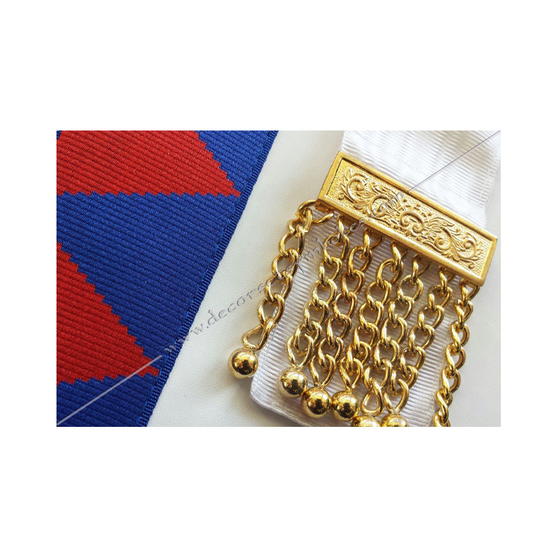 Masonic apron of Companion of the Royal Ark in Agneline