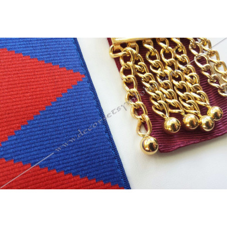 Masonic apron of Companion of the Royal Ark in Agneline