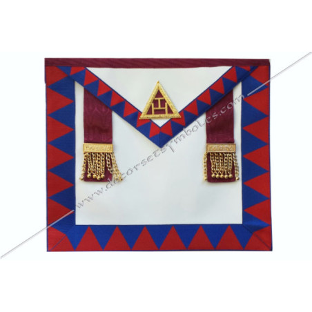 Masonic apron of Companion of the Royal Ark in Agneline