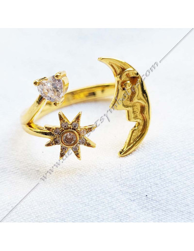 BFM100-bagues-maconniques-ajustables-lunes-soleils-brillant-strass-or-cadeaux-accessoires-bijoux-art-royal-fm
