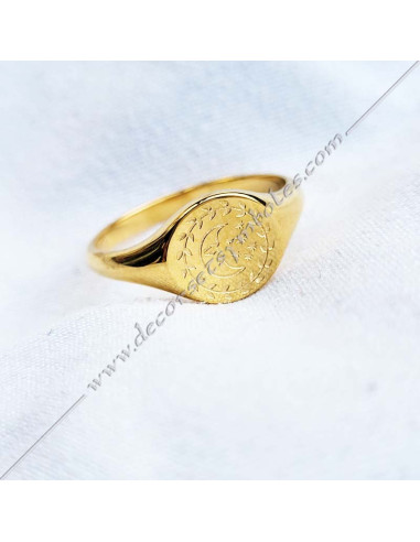 BFM120-bagues-maconniques-or-lunes-symboles-acacia-bijoux-femmes-cadeaux-accessoires-decors-art-royal-fm