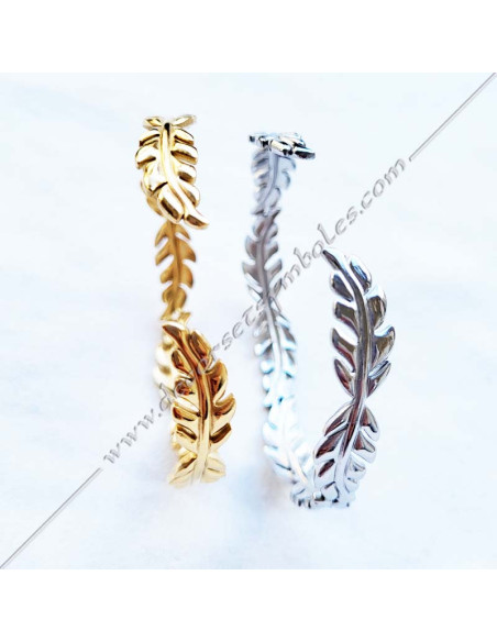 MSC310-adjustable-masonic-bracelets-crown-acacia-women's-jewellery-gifts-crown-noel-decor-symbols-fm-art-royal