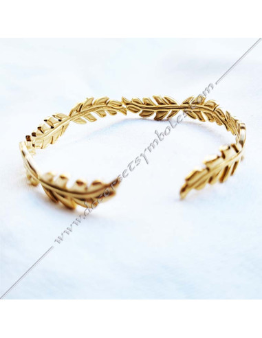 MSC310-adjustable-masonic-bracelets-crown-acacia-women's-jewellery-gifts-crown-fm-noel-decor-symbols-art-royal