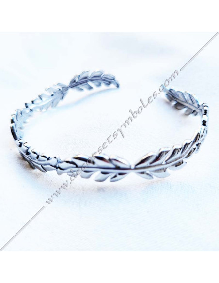 MSC310-adjustable-masonic-bracelets-crown-acacia-women's-jewellery-gifts-fm-crown-noel-decor-symbols-art-royal