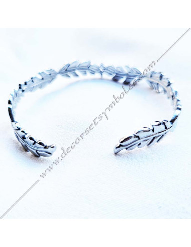 MSC310-adjustable-masonic-bracelets-crown-acacia-women's-jewellery-fm-gifts-crown-noel-decor-symbols-art-royal