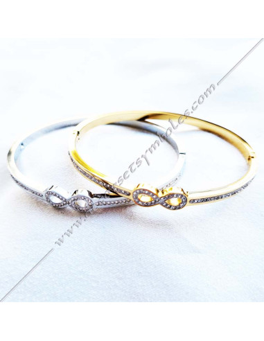 MSC320-bracelets-maconniques-lacs-amours-or-argent-symboles-decors-femmes-cadeaux-bijoux-accessoires-loges-gants-blancs-brodes