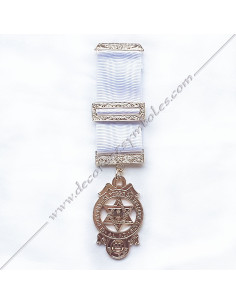 MAR010C-médailles-bijoux-maconniques-compagnon-arche-royale-arch-ruban-blanc-decors-outils-cadeaux-marque-loges-fm
