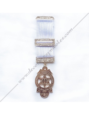 MAR010C-médailles-bijoux-maconniques-compagnon-arche-royale-arch-ruban-blanc-decors-outils-cadeaux-marque-loges-fm