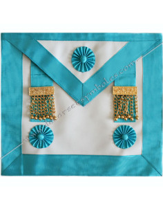 TRF049B-tabliers-maconniques-maitres-rite-francais-groussier-decors-symboles-pendeloques-pampilles-cocardes-rosettes-rf-fm