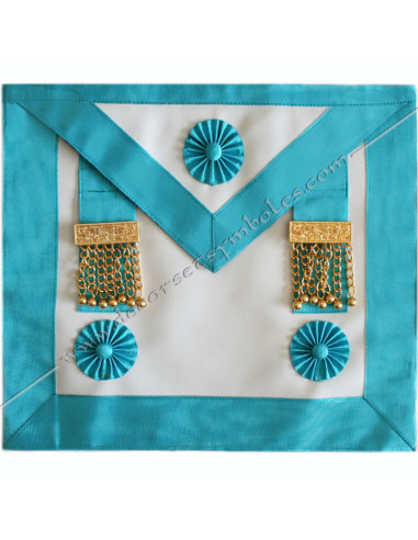 TRF049B-masonic-aprons-master-rite-french-groussier-decorations-symbols-pendants-roundels-rosettes-rf-fm