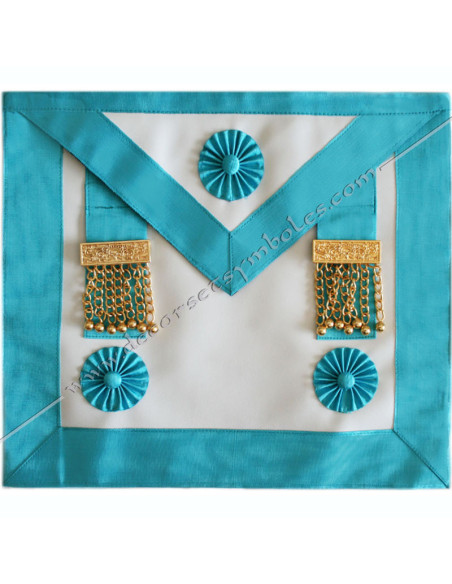 TRF049B-masonic-aprons-master-rite-french-groussier-decorations-symbols-pendants-roundels-rosettes-rf-fm