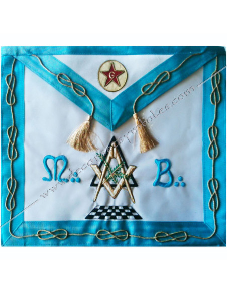 TRF090B-masonic-master-aprons-rite-groussier-pavement-mosaic-houppe-ritual-decorations-acacia-symbols-gift-tools-fm