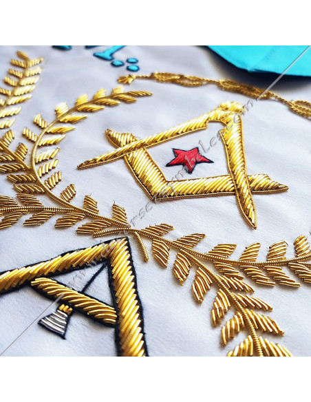 TRF370B-masonic-apron-whorshipful-master-rite-french-groussier-columns-delta-sun-moon-decorations-fm-tools-accessories