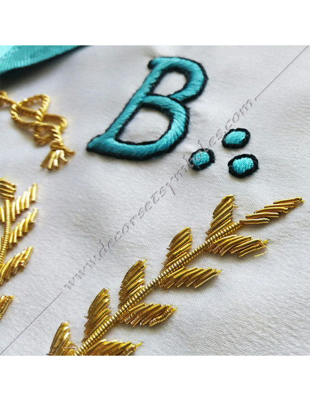 TRF370B-masonic-apron-whorshipful-master-rite-french-groussier-fm-columns-delta-sun-moon-decorations-tools-accessories