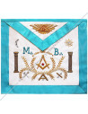 TRF370B-masonic-apron-whorshipful-master-rite-french-groussier-columns-delta-sun-moon-decorations-tools-accessories-fm