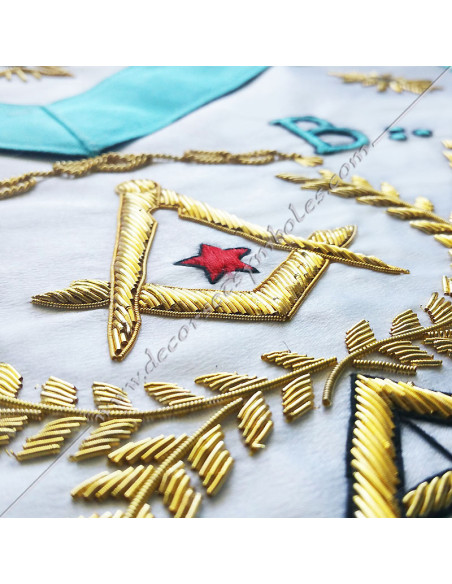 TRF316B-french-rite-master-masonic-symbols-decoration-rf-columns-star-moon-sun-aprons-fm-tools-accessories