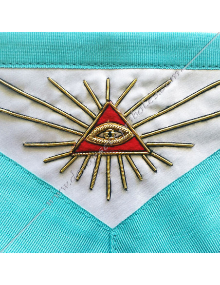 TRF372B-french-masonic-master-aprons-groussier-decorations-accessories-tools-symbols-rf-gift-fm-mallets