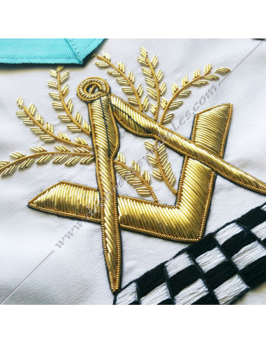TRF372B-french-masonic-master-aprons-groussier-decorations-accessories-tools-symbols-rf-fm-gift-mallets