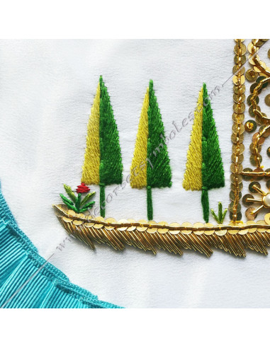 TRF018B-masonic-prestige-masters-apons-rite-french-groussier-fm-decorations-lodges-symbols-tools-accessories-gloves