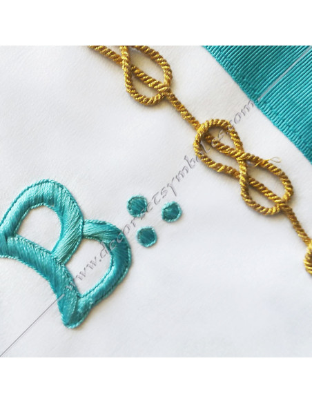 TRF370B-masonic-aprons-worshipful-master-french-groussier-rite-decorations-symbols-rf-rituals-fm-lodges-tools-accessories